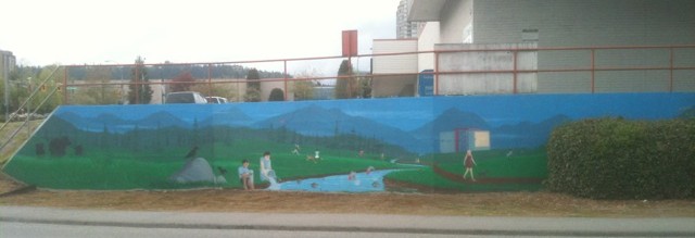 North Road/Burnaby Mountain Secondary School Mural